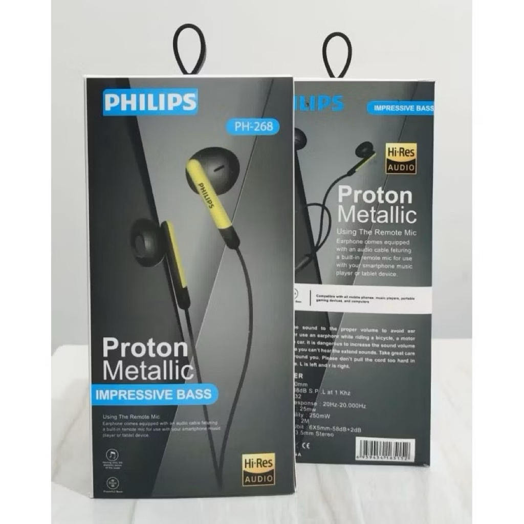 Headset Handsfree HF Premium Philips PH - 268