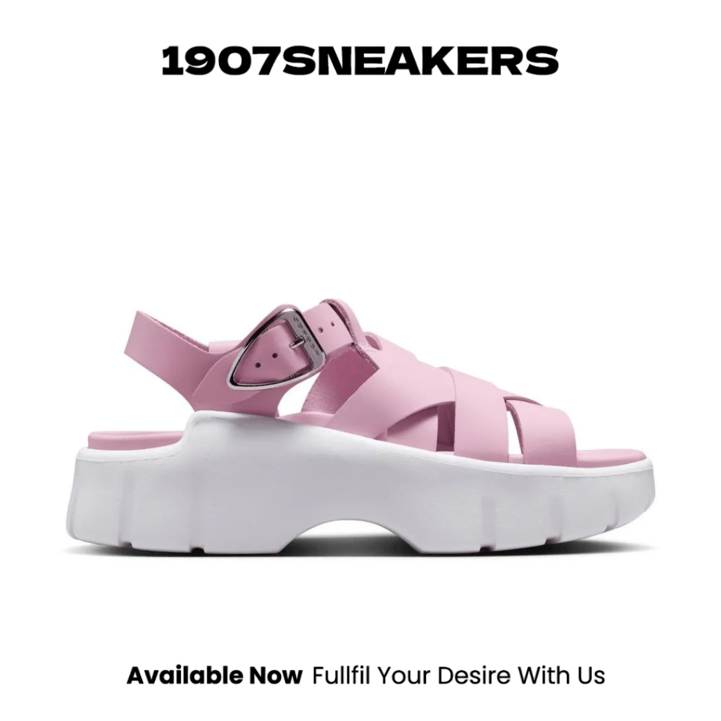 Sepatu Sendal Wanita Nike Jordan Willo - Iced Carmine/Metallic Silver-White  NIKIB8841607