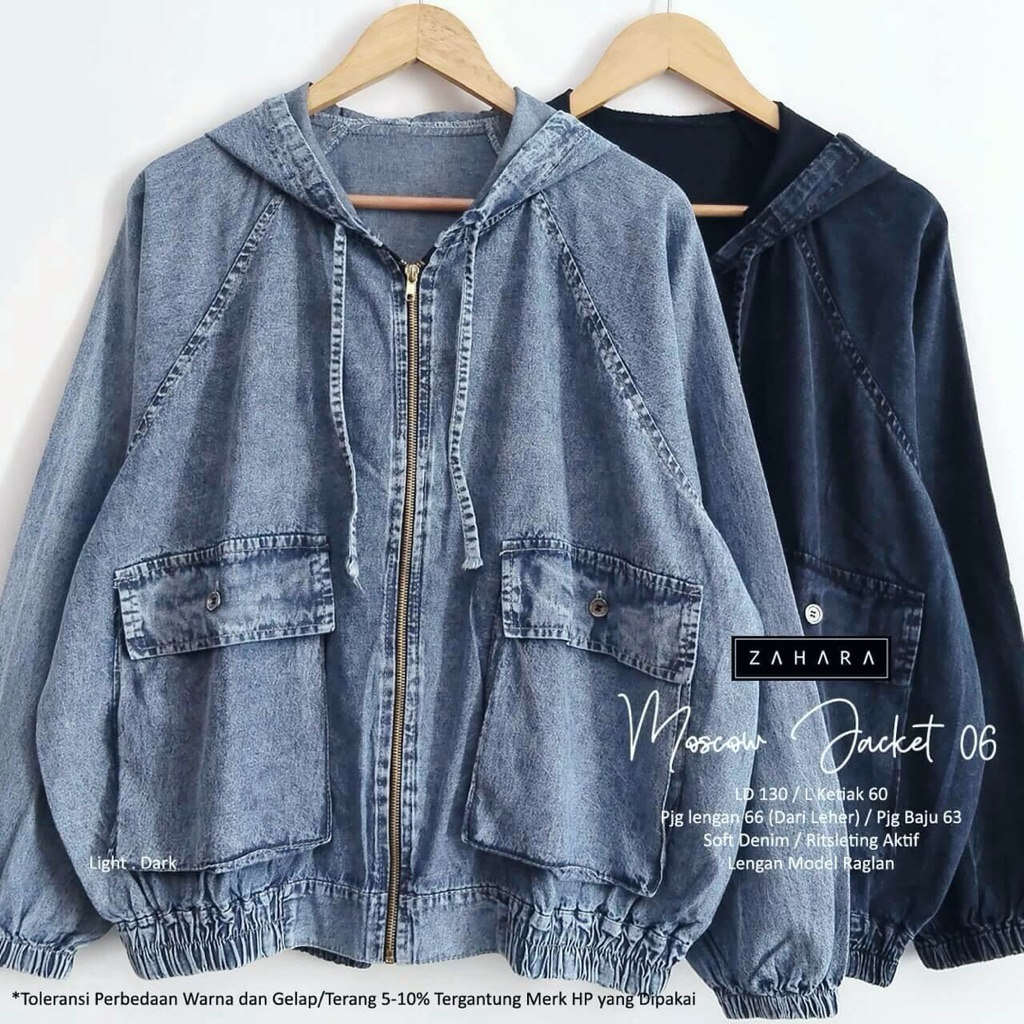 Jacket Jeans Wanita• Moscow Jacket 02 by Zahara