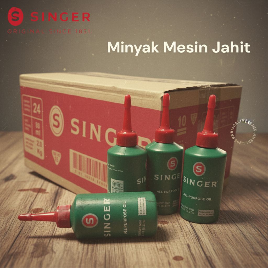 ( 1 DUS/24 PCS )_MINYAK SINGER /MINYAK MESIN JAHIT
