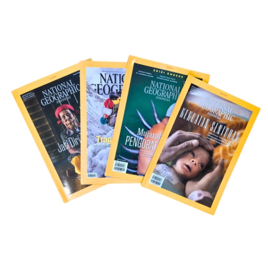Majalah National Geographic Lawas 1997-2021 & Mix