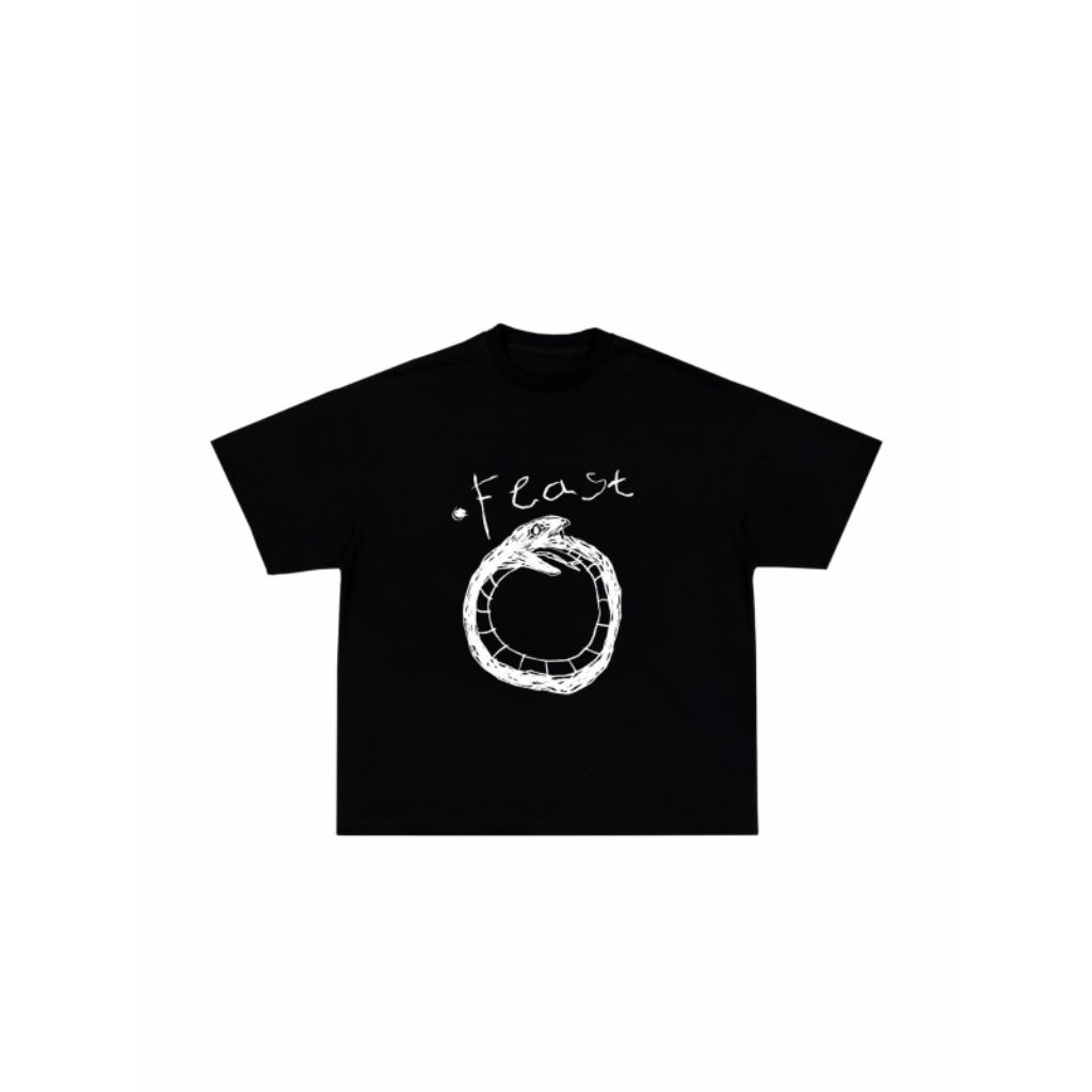 Tshirt Feast Membangun & menghancurkan black