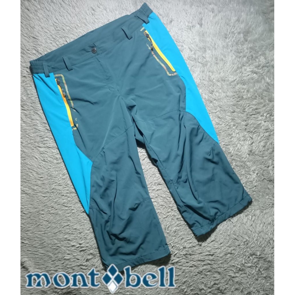 celana pendek ¾ gunung MONTBELL second brand