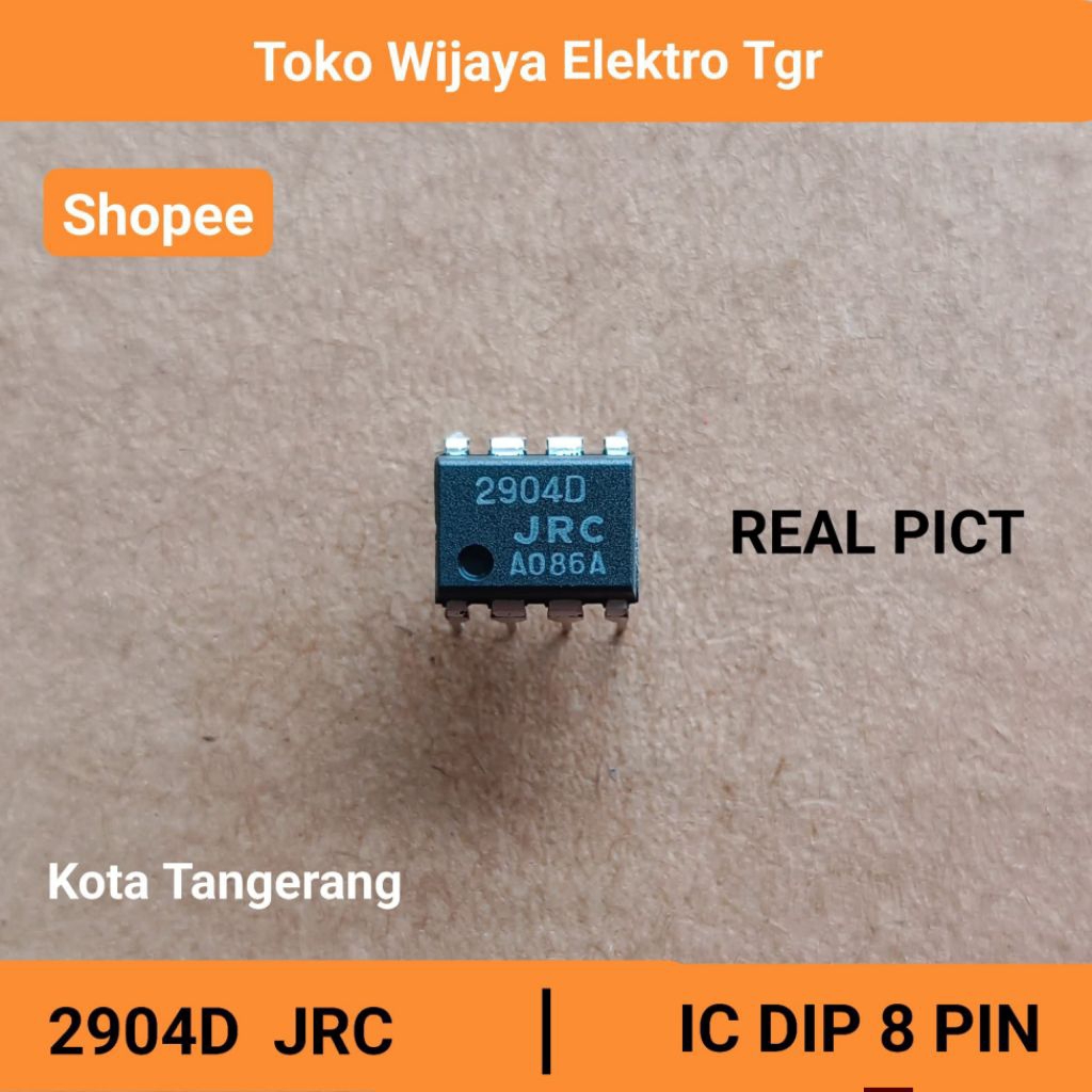 Audio Sparepart | 2904D JRC IC Dip 8 Pin