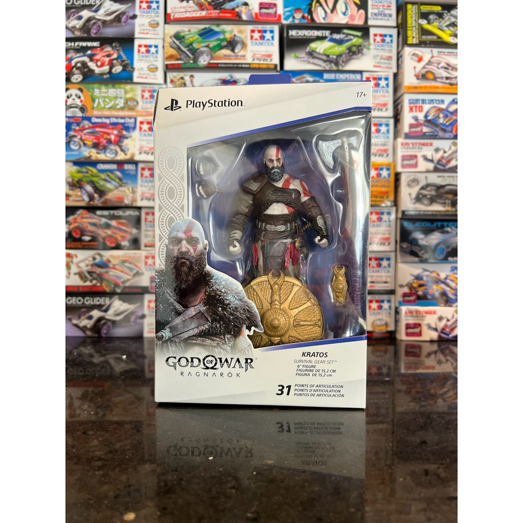 Kratos God of War Ragnarok Playstation Action Figure