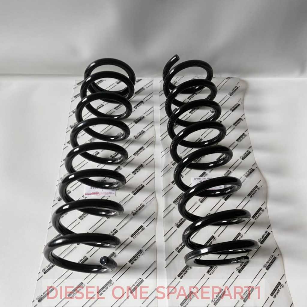 Per keong Coil spring belakang rear rr Toyota Fortuner 1set