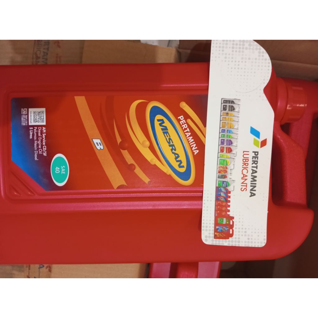 Oli Pertamina MESRAN B40 5 liter/ galon