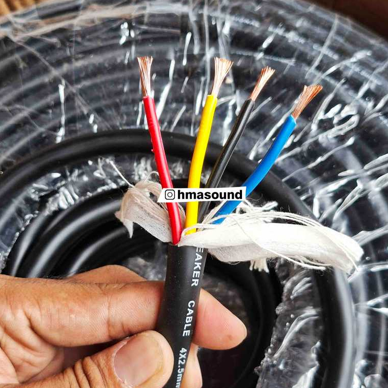 Kabel Speaker Soundmax 4 x 2,5 Ecer / Meteran