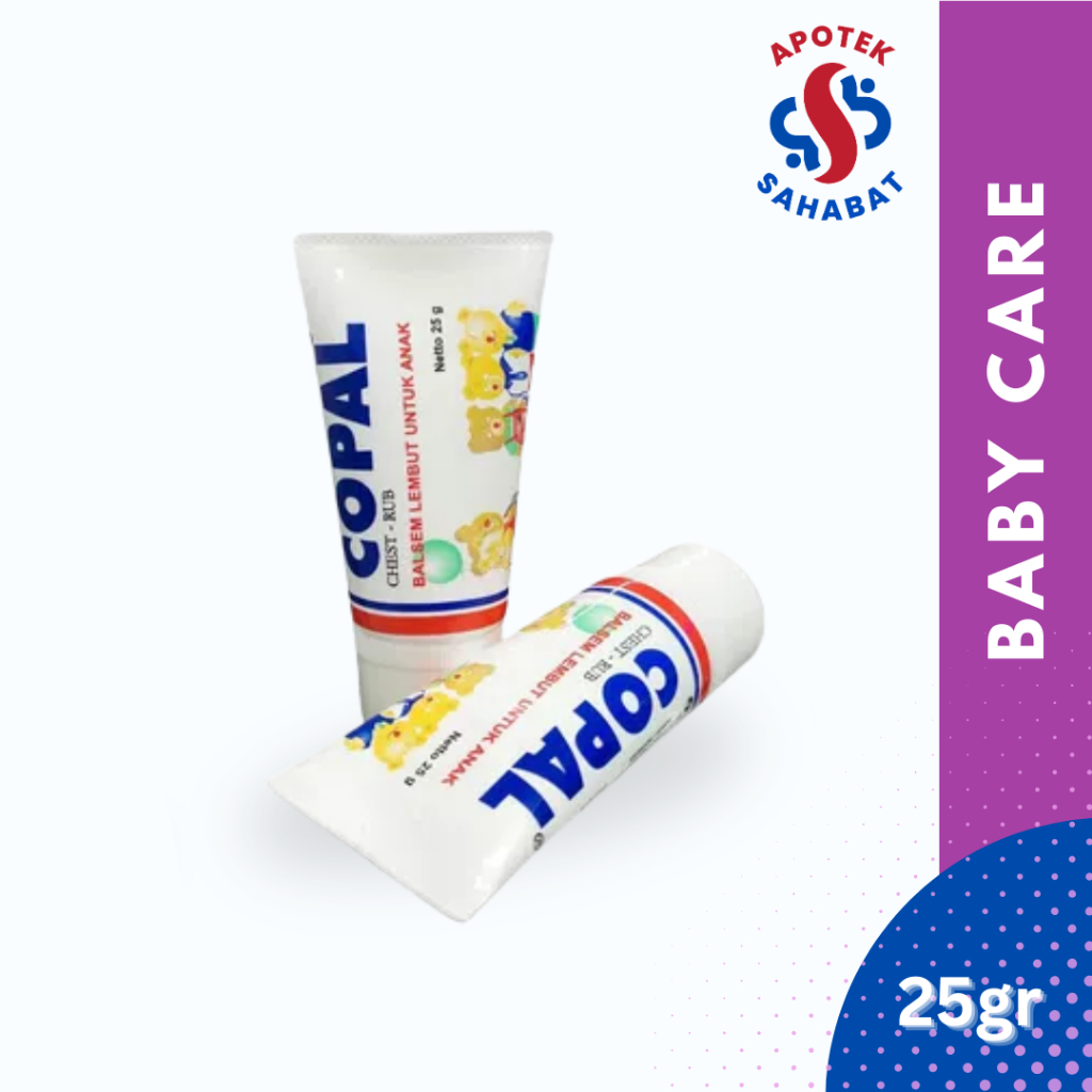 COPAL BALSEM GOSOK BAYI LEMBUT HANGAT (25g)