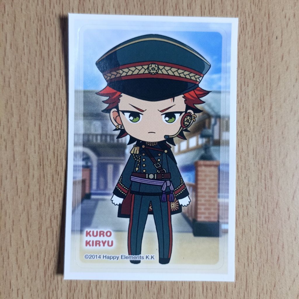 [READY STOCK] Kuro Kiryu Ensemble Stars Sticker