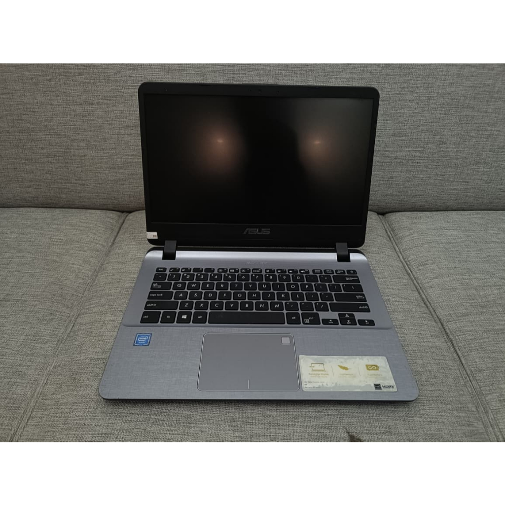 [SECOND] ASUS A407MA PROCESSOR CELERON N4000 RAM 4GB SSD 256GB MINUS LCD WS & BLIDING