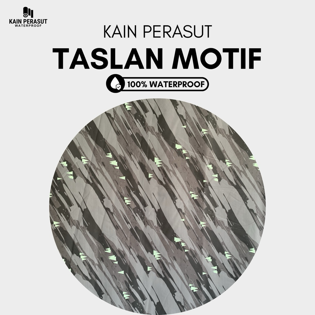 Kain Taslan Balon Motif Waterproof