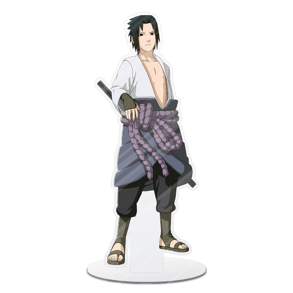 Stand akrilik figure animeUCHIHA SASUKEstandee 20cm-NARUTO SHIPPUDENmaterial Akrilik