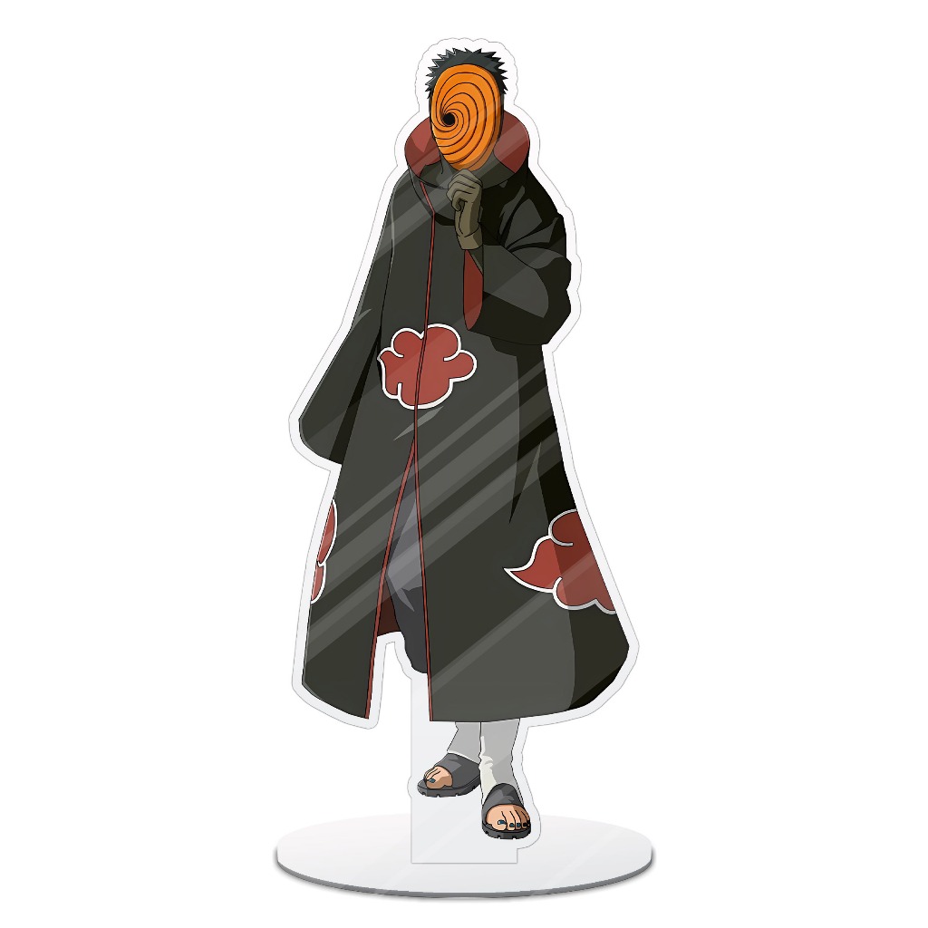 Stand akrilik figure animeUCHIHA OBITOstandee 20cm-NARUTO SHIPPUDENmaterial Akrilik