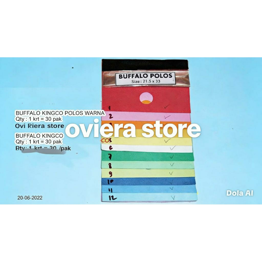 BUFFALO KINGCO POLOS WARNA