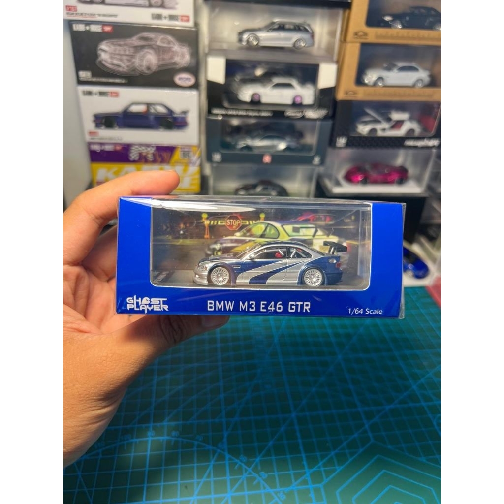 Ghost Player BMW M3 E46 GTR Razor Need For Speed Most Wanted 1/64 ( Sealed )