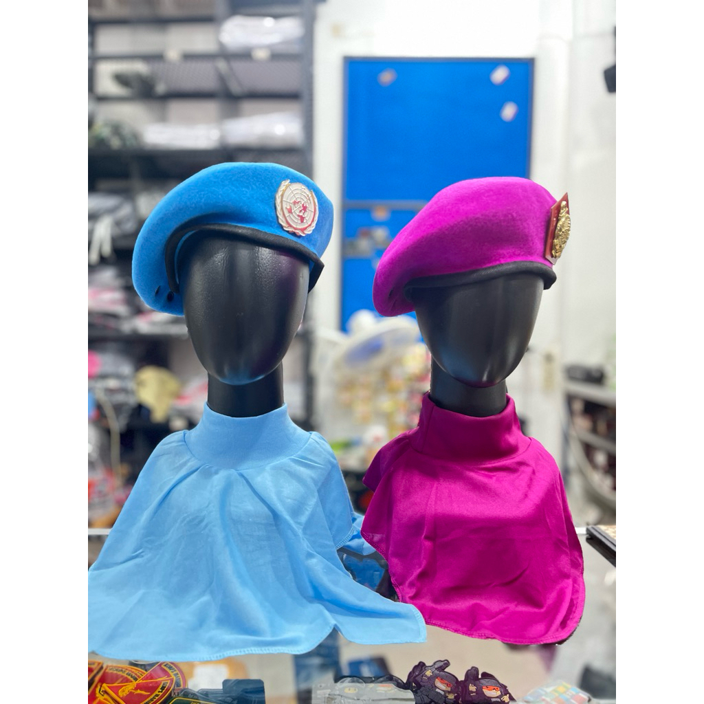 BARET TNI KACAMATA TNI ORIGINAL