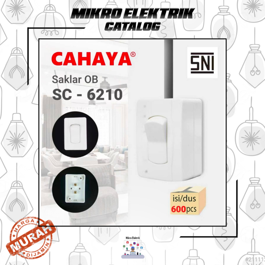 OB / Outbow Saklar Engkel Piano CAHAYA