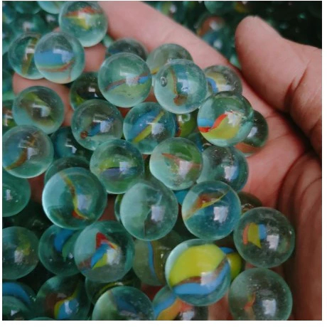 100 Pcs Kelereng Neker Gundu Metalik Keleci Neker Mainan Tradisional