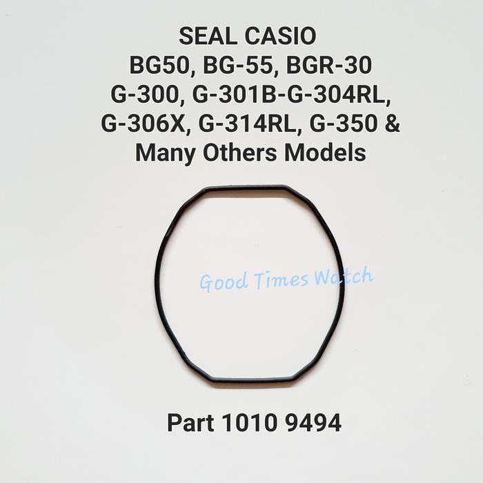 Casio Seal O-Ring G 300 G 301B G 304Rl G 306X G 314Rl Bg 55 Original Ready