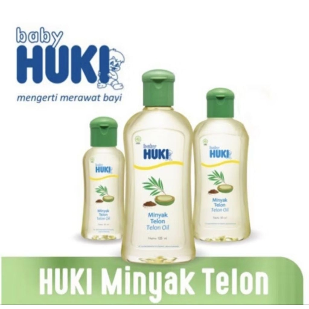 Minyak Telon Huki 125ml Aroma Menenangkan