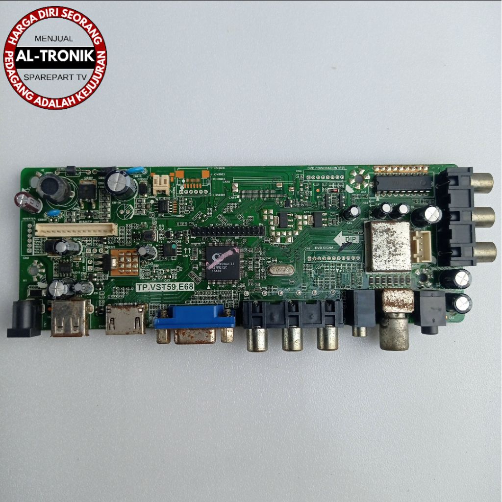 MAINBOARD TV LED AKARI 20 INCH MODEL LE-20K88 MODUL MB MAIN BOARD LE20K88 LE 20K88