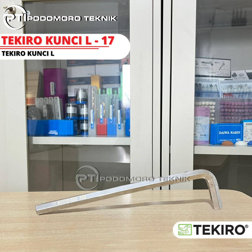 TEKIRO KUNCI L PANJANG 17 MM / KUNCI L PANJANG / TOOLS TEKIRO ORIGINAL