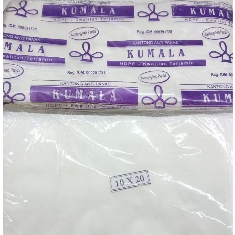 PLASTIK ANTI PANAS KUMALA UK 10X20 ( 1 BKS )