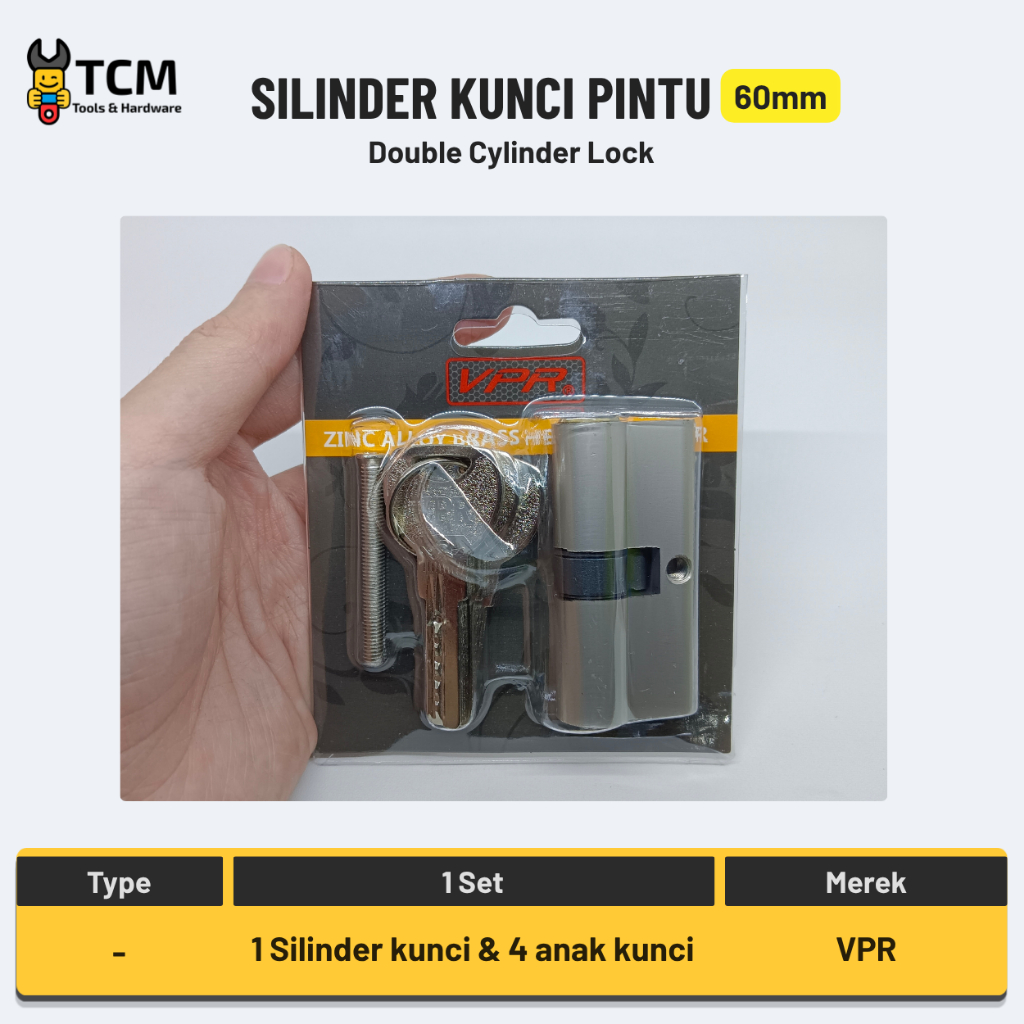 Silinder Kunci Pintu / Jantung Kunci Cylinder Pintu VPR