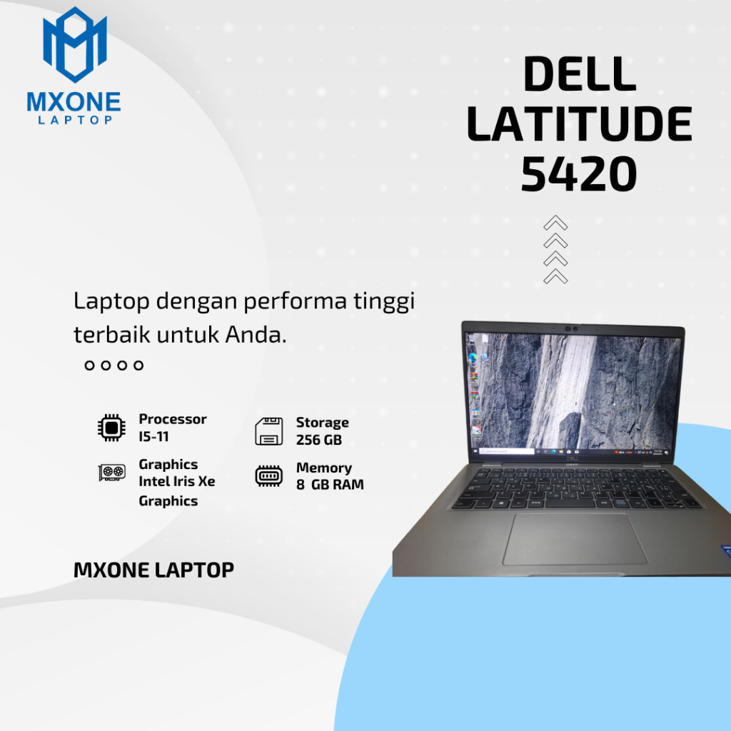 Laptop Second Dell latitude 5420 core i5 gen 11