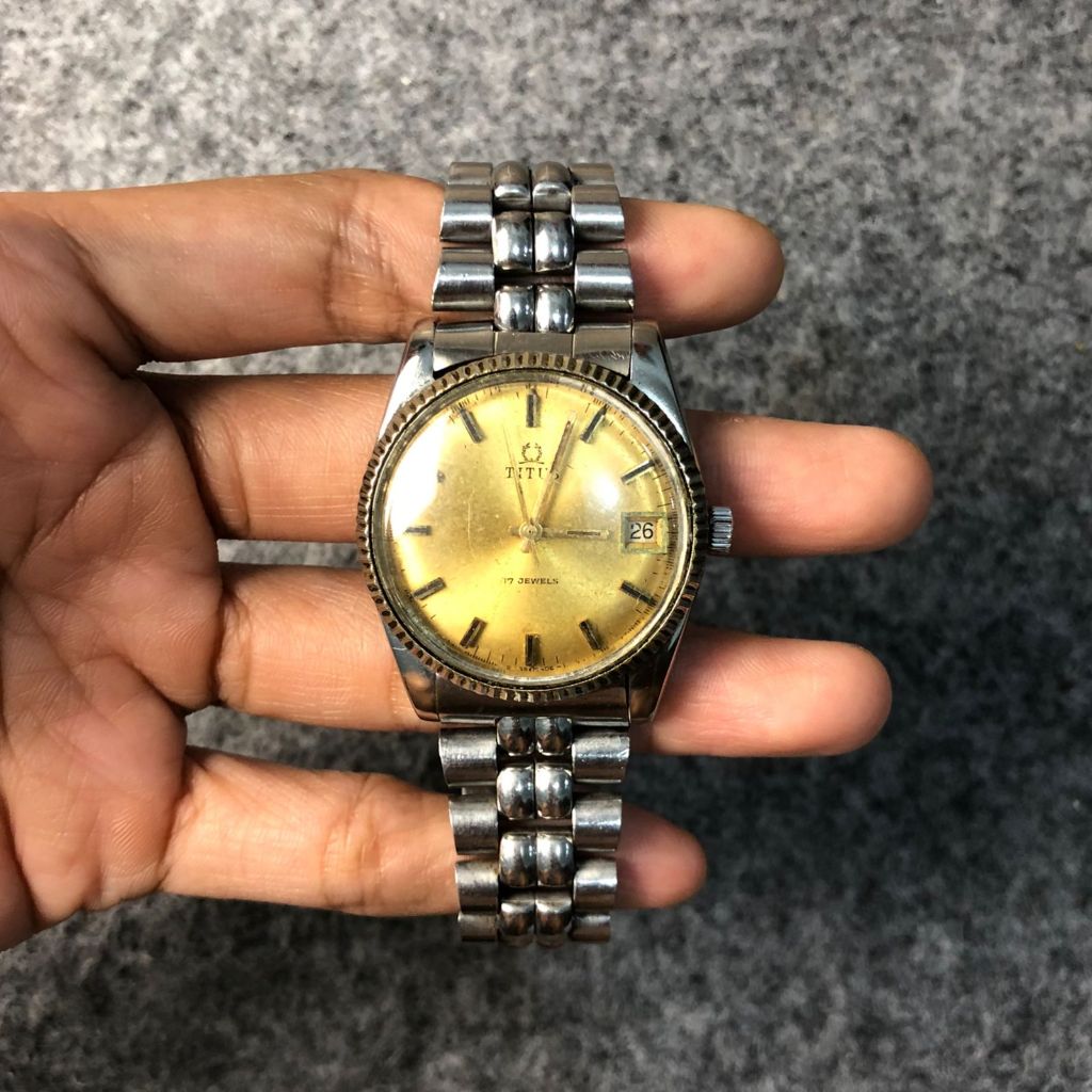 Jam titus manual widing second original vintage