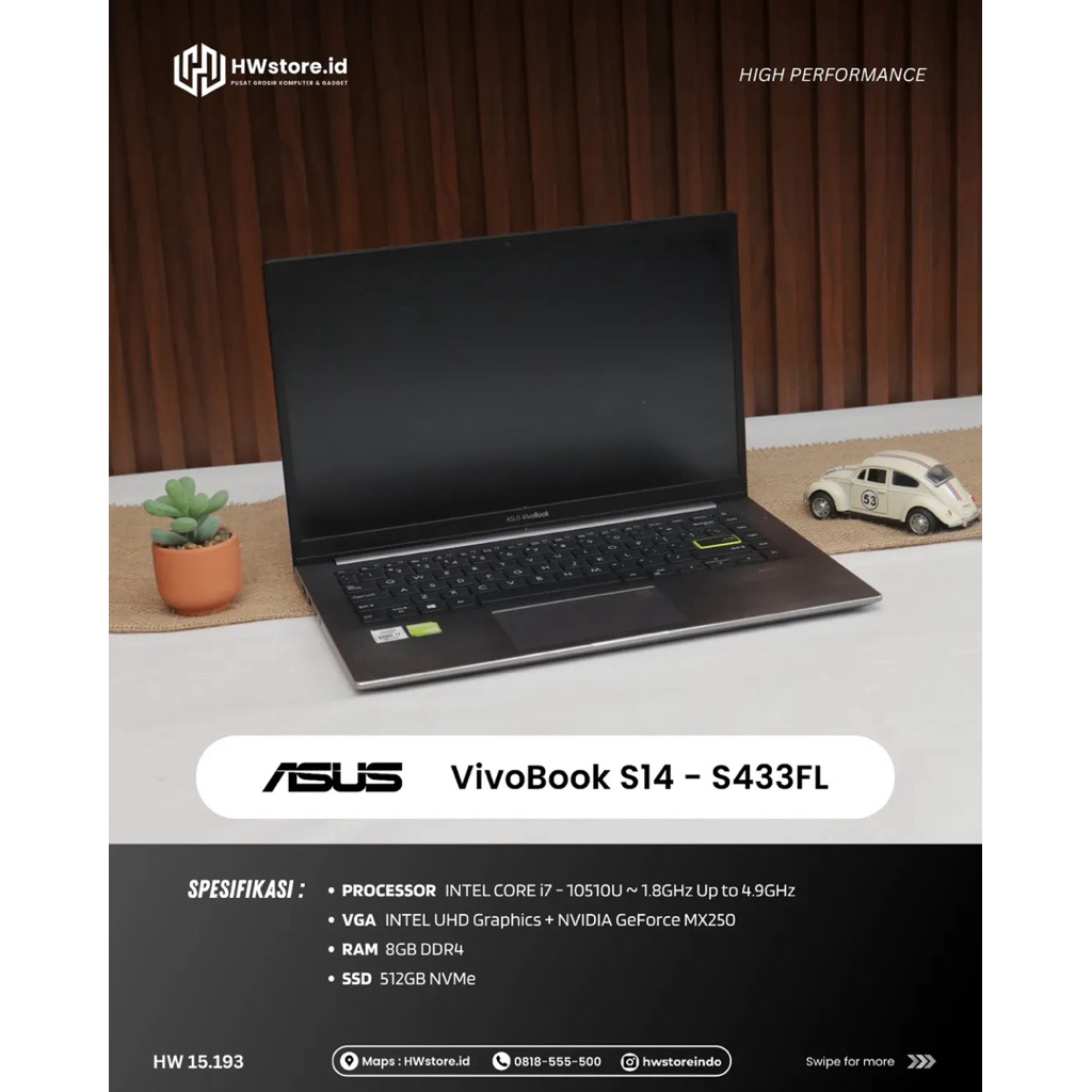 ASUS VivoBook S14 - S433FL