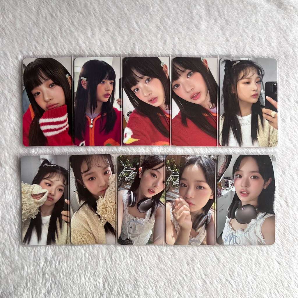 photocard hanni newjeans season greetings 2024 sg24 headphone get up weverse a pita hanpit supernatu