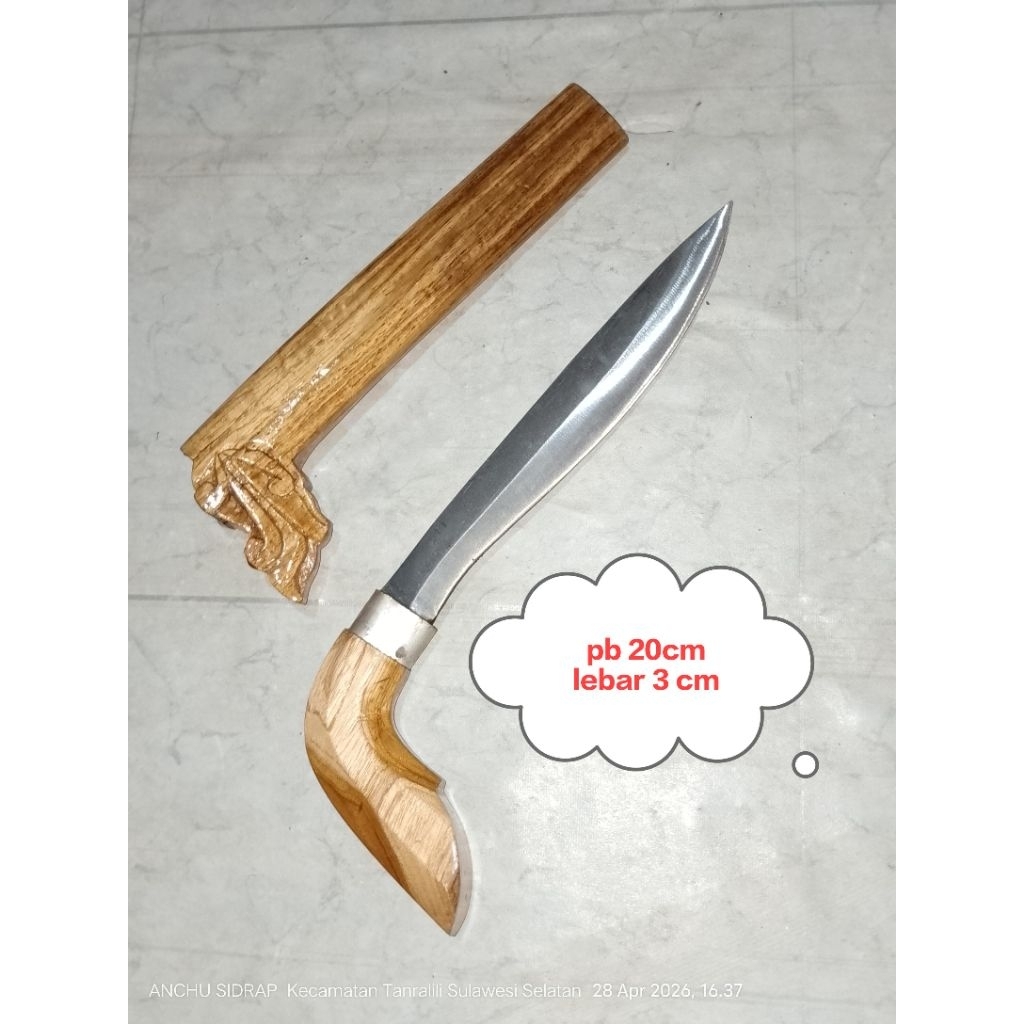 Pisau dapur bar  polos