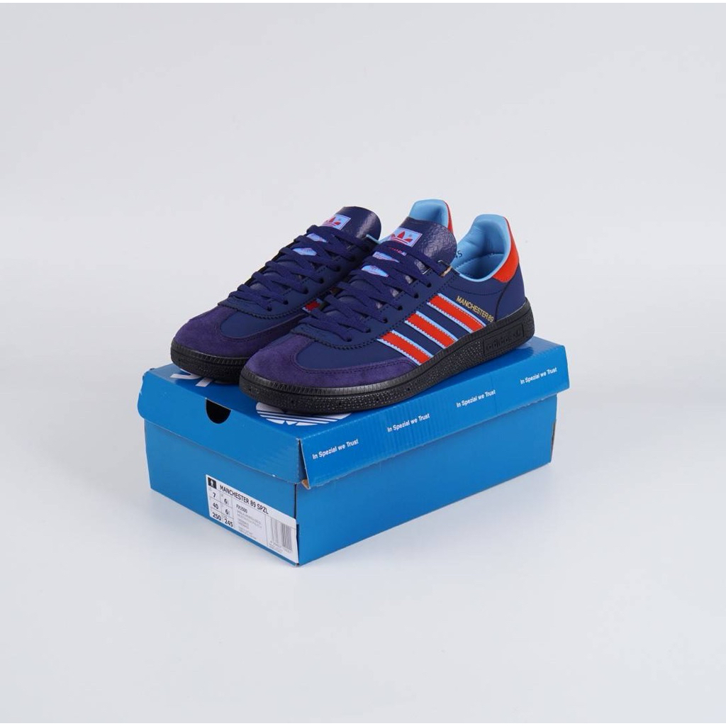 ( ARMX ) Sepatu Adidas Spezial Manchester 89 Blue Red
