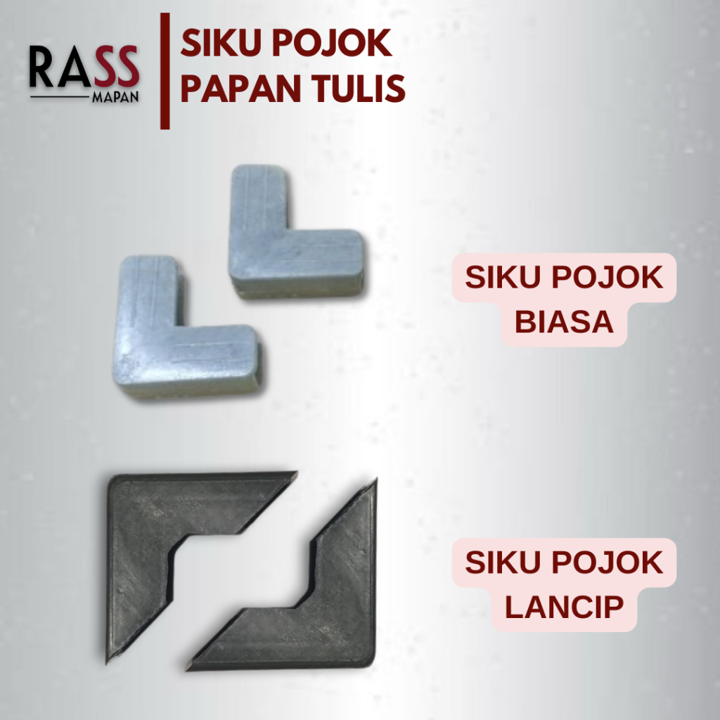 1 PCS Siku Papan Tulis Whiteboard Plastik