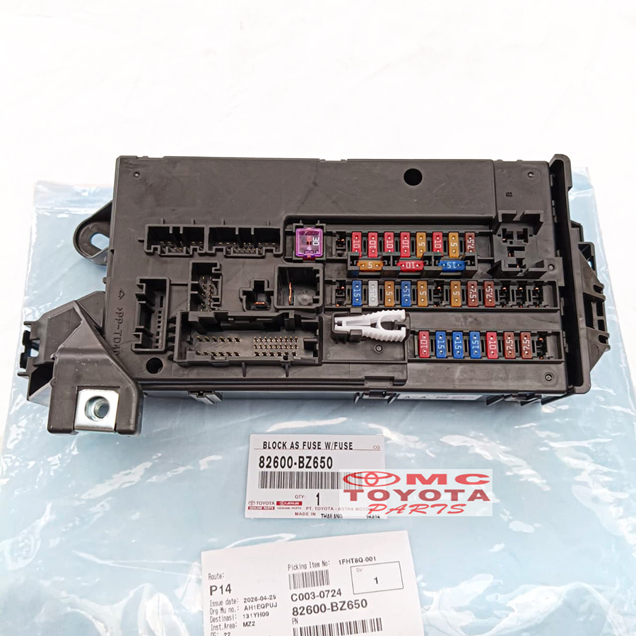 Box Sekring Calya Sigra Kode A-A Original 82600-BZ650 Block As Fuse Box Sekring Fuse BCM Box Skring 