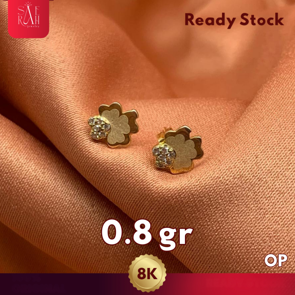Tindik Emas 8K - Toko Emas Saerah - 0.8 Gram 65