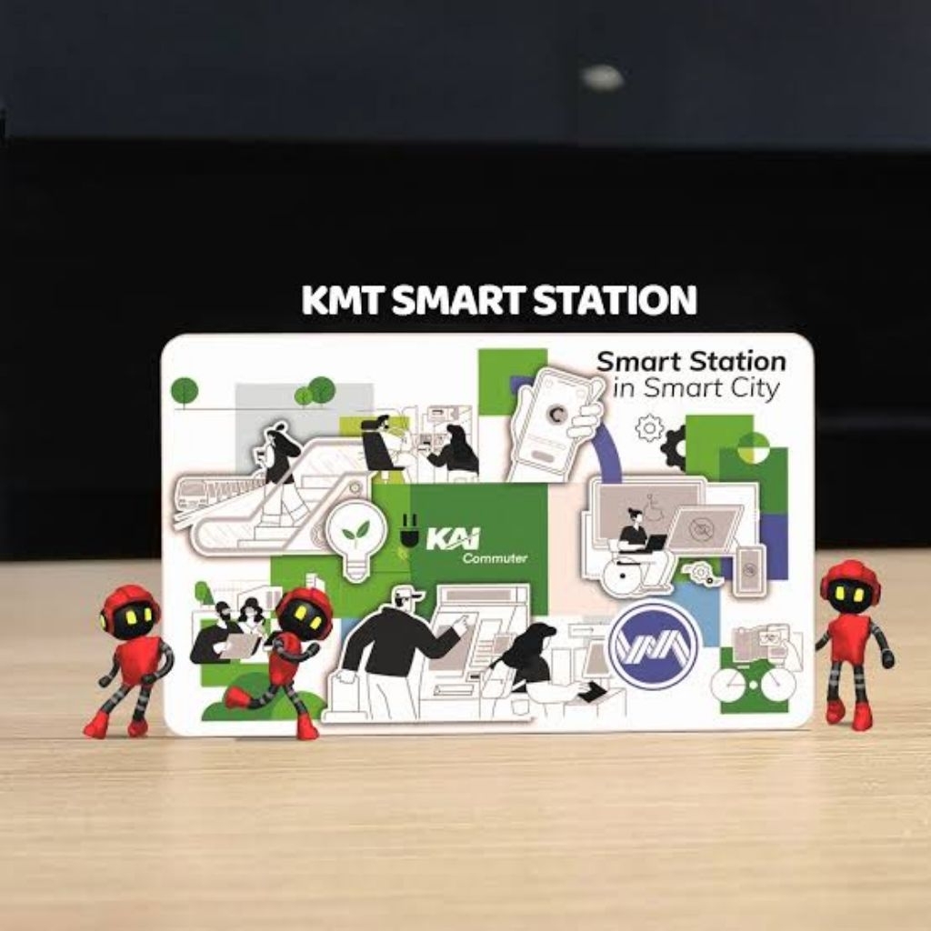 kartu KRL comuterline smartstation / KAI INDONESIA preloved