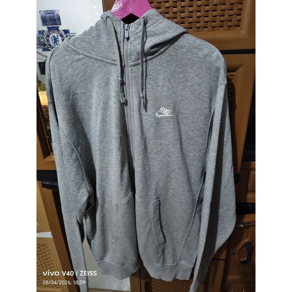 Baju Jacket Hoodie Zipper LD130 Nike ORI