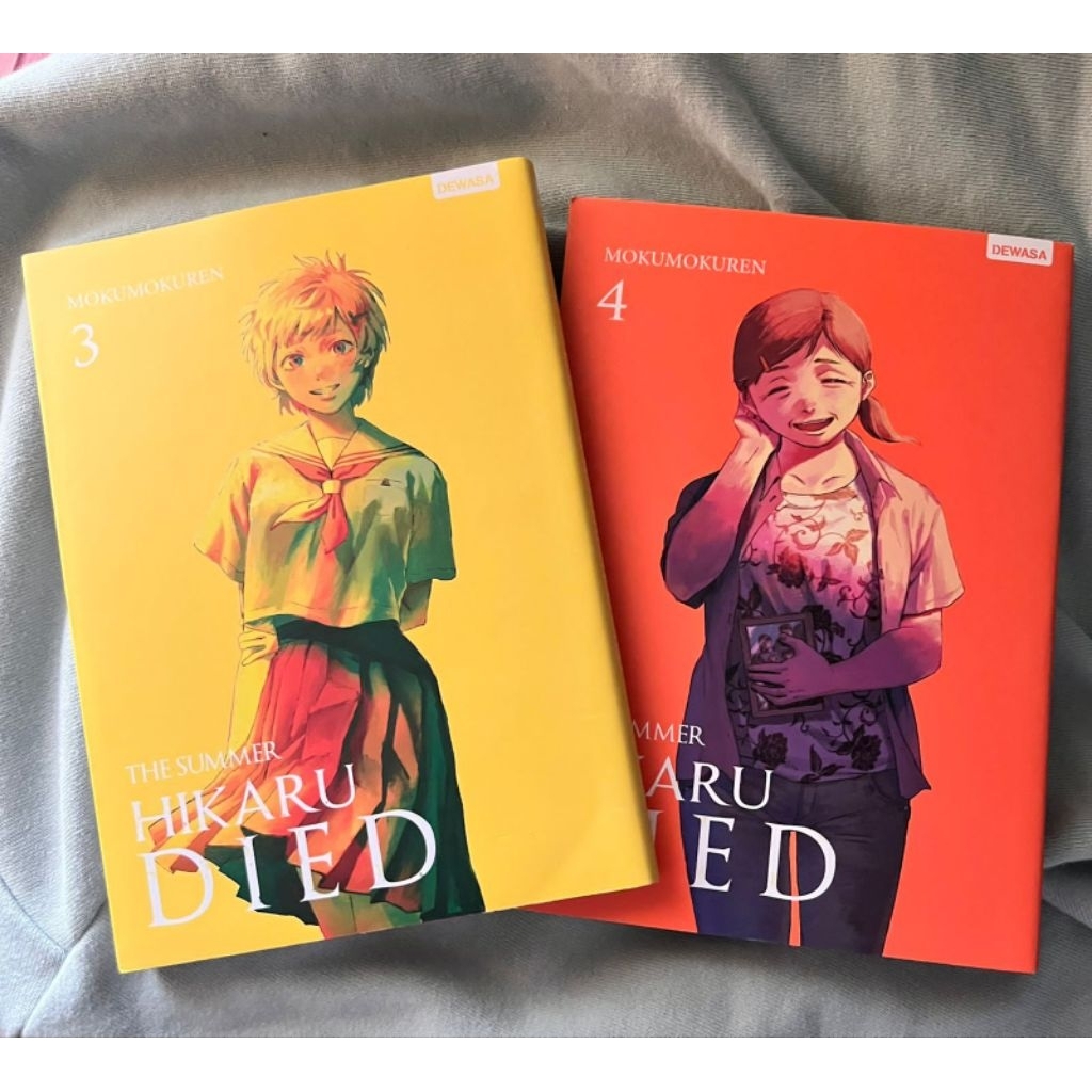preloved komik the summer hikaru died vol 1-4, BARU DIBACA SEKALI