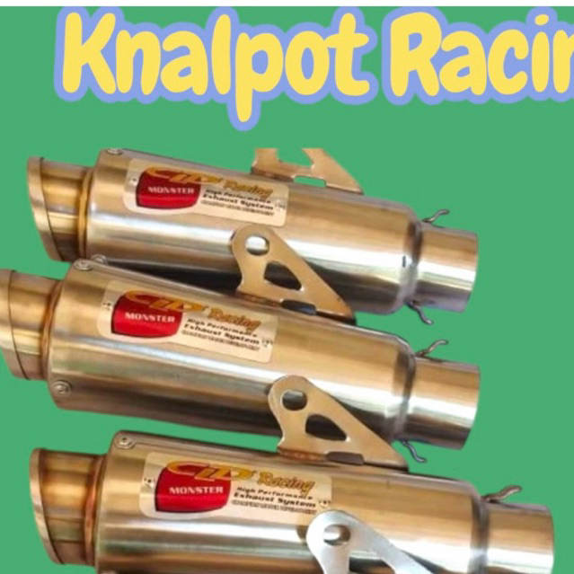 SLENCER KNALPOT RACING CLD MONSTER ONLI KNALPOT RACING CLD RACING SLENCER KNALPOT RACING CLD MONSTER