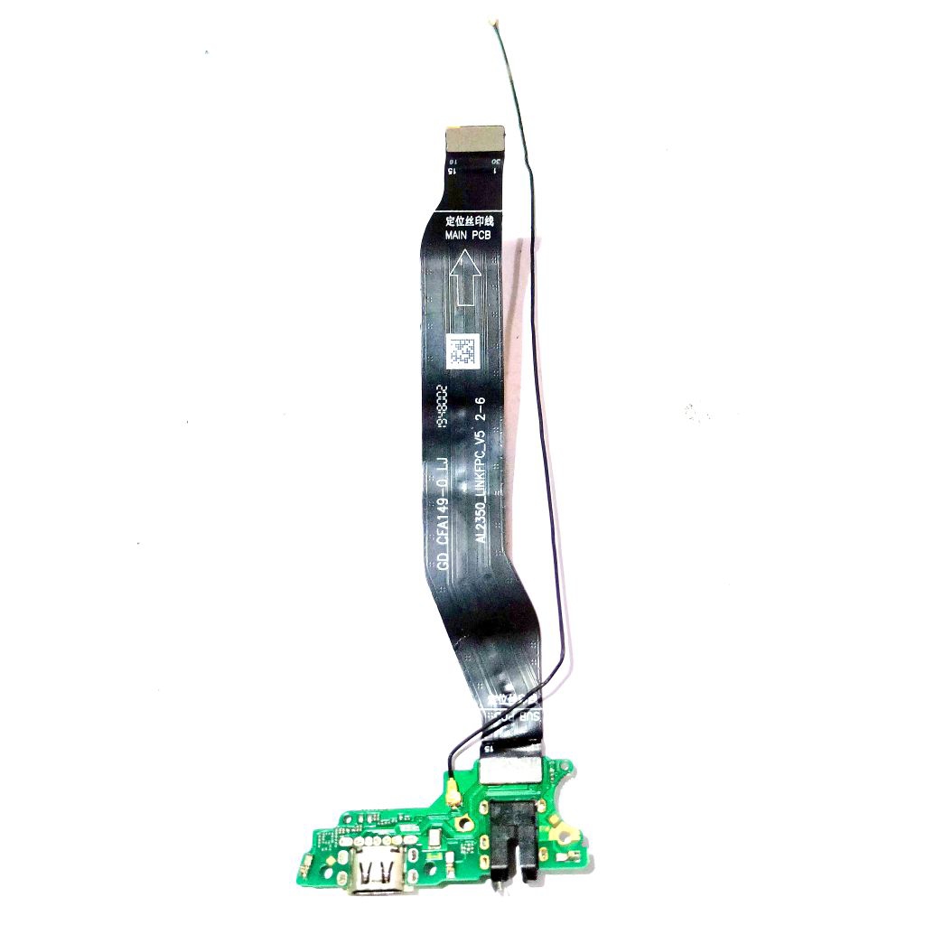 FLEXIBILE KONEKTOR CHARGER PAPAN CAS BORT BAWAH OPPO A31 ORIGINAL COPOTAN