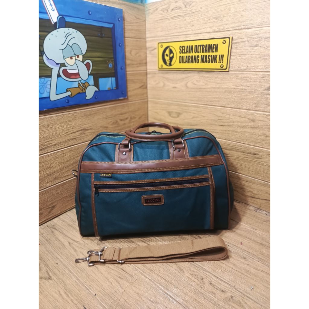 tas duffle bag travel bag Luccini second original
