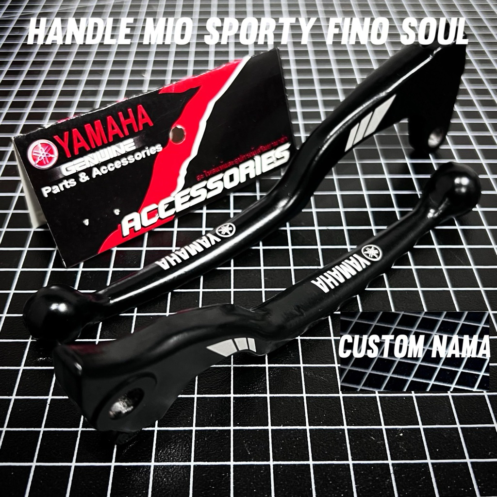 HANDLE REM KANAN KIRI CUSTOM NAMA MIO SPORTY SMILE FINO SOUL