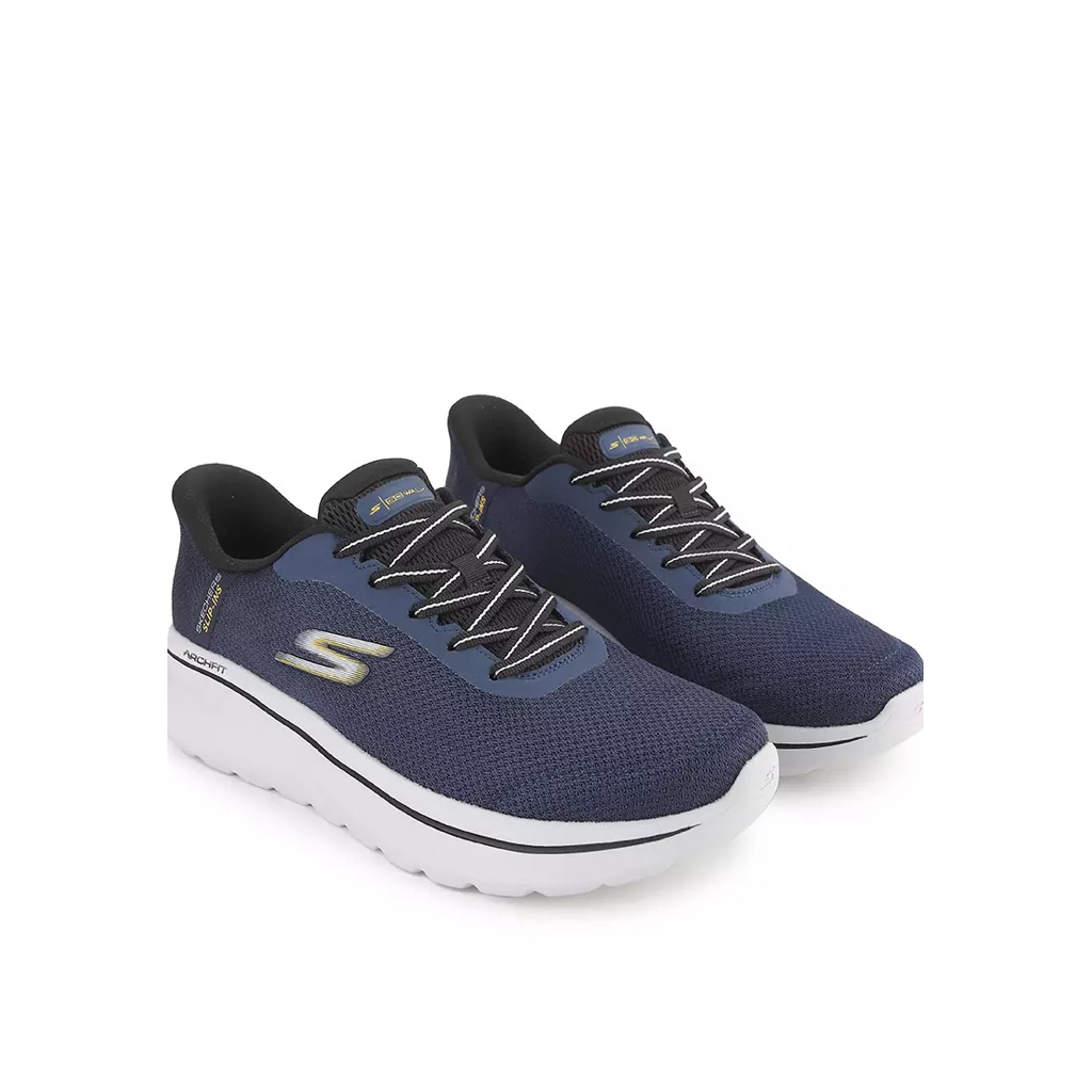Skechers Go Walk Sepatu Pria Laki Besar Navy Kerja