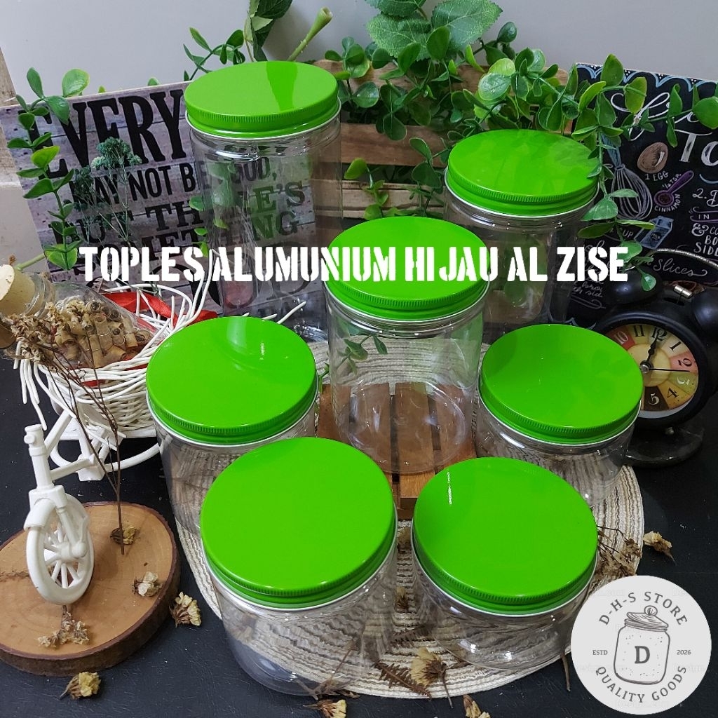 TOPLES TABUNG TUTUP ALUMINIUM HIJAU / TOPLES TABUNG/ TOPLES PLASTIK ALMUNIUM