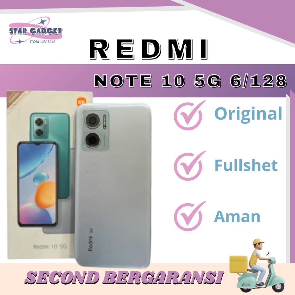 Redmi Note 10 5g 6/128 second
