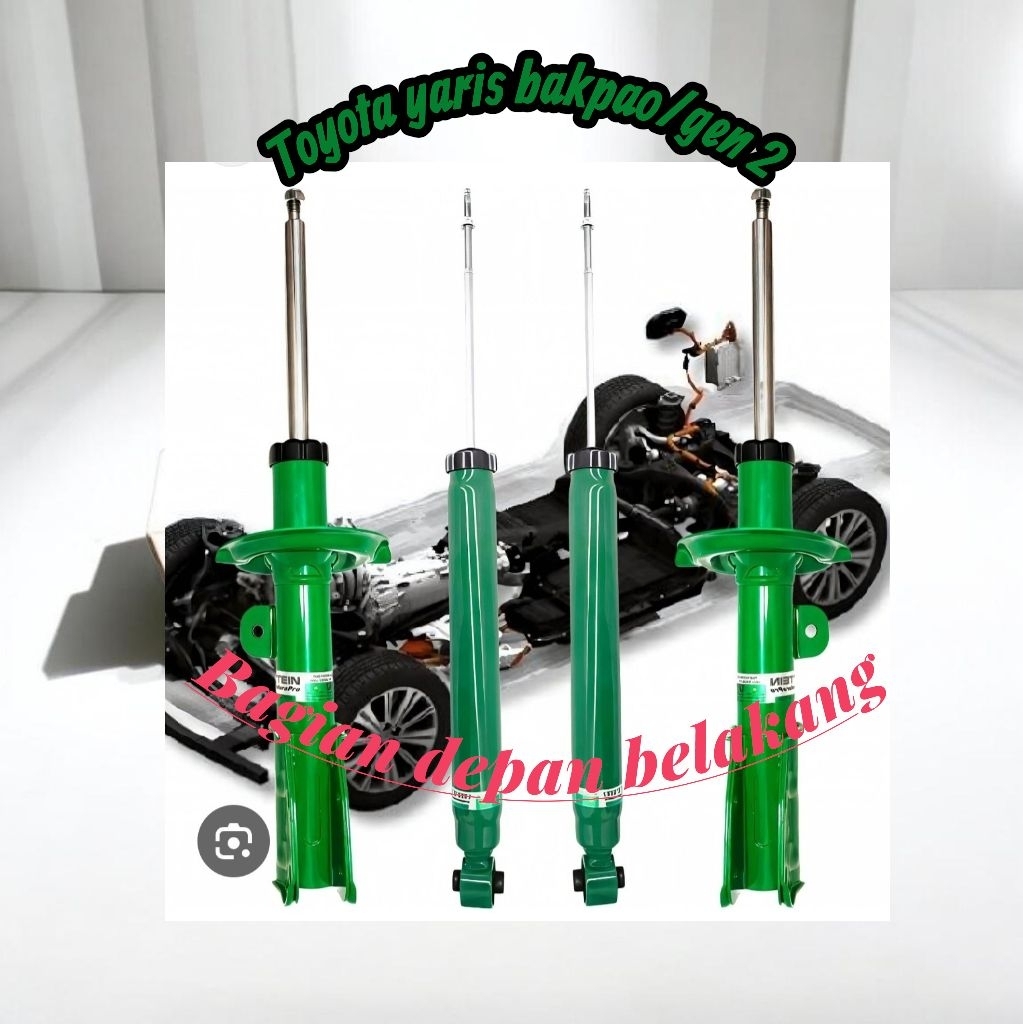 SHOCKBREAKER DEPAN BELAKANG TOYOTA YARIS GEN2/YARIS BAKPAO TEIN ENDURAPRO ORIGINAL