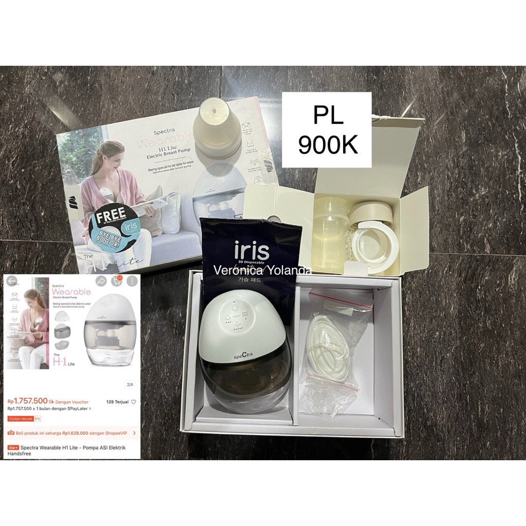 PL SPECTRA WEARABLE H1 LITE BREASTPUMP HANDSFREE